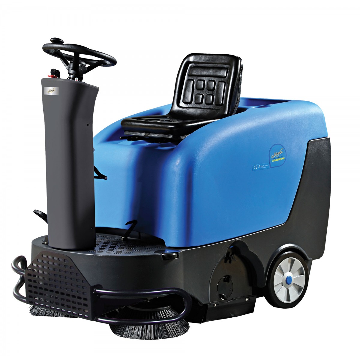 Industrial Ride On Sweeper Machine JVC40SWEEPN from Johnny Vac 39.5