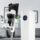 Aspirateur-balai sans fil avec station de recharge - SERENITY - batterie 25.9 V - blanc