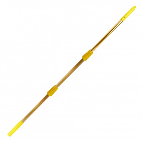 Telescopic Pole - 15' (4.6 m) -Three sections - Gold