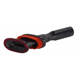 3-in-1 Tool with Clip-On Tube Tool Hanger - Crevice, Dust and Upholstery Brush
