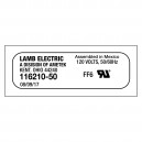 MOTOR AMETEK 2F TANGENTIAL 8.4AMPS 120V