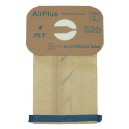 Sac en papier pour aspirateur chariot Electrolux - boîte de 24 sacs - Envirocare 805-24FPJV