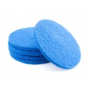 Floor Machine Pads - Super Clean - 14" (35.5 cm) - Blue - Box of 5 - 66261054241