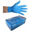 Nitrile Disposable Gloves - Extra Large - 5 mm - Powder-Free - Micro-Textured - Robust - Blue  - Aurelia 93899 - Box of 100