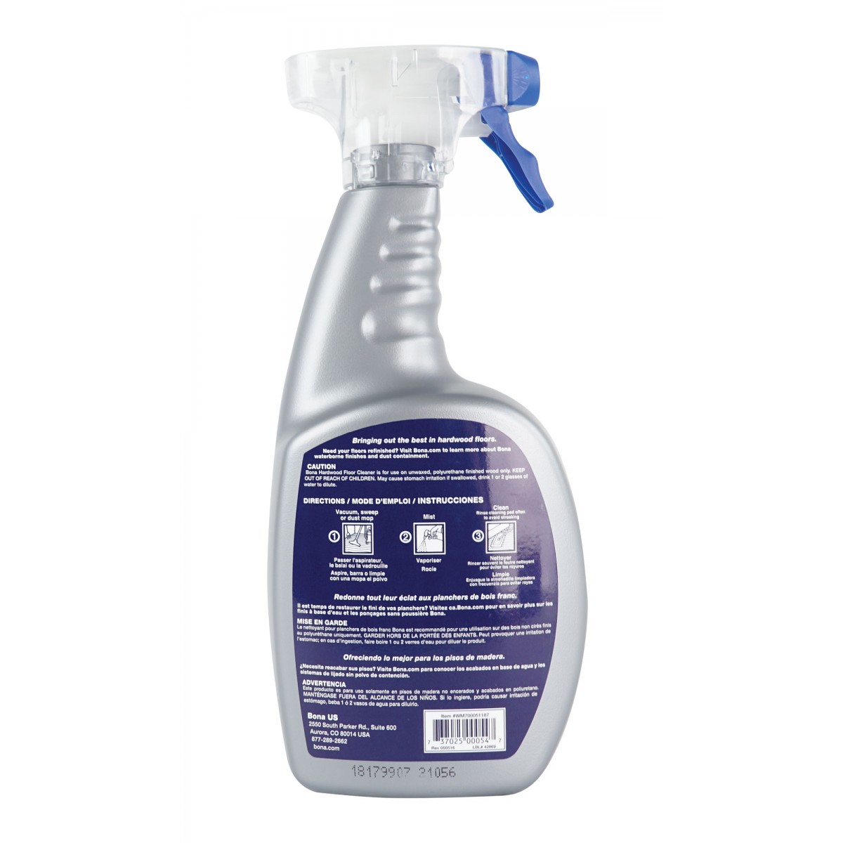 Hardwood Floor Spray Cleaner 32 Oz 947 Ml Bona Sj302cs 8