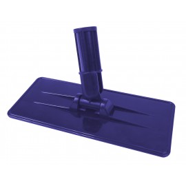 Porte tampon - pour tampons utilitaires - 10,1 cm x 25,4 cm  (4'' x 10'') - bleu