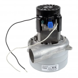 Tangential Vacuum Motor - 5.7" dia - 3 Fans - 120 V - 13.1 A - 1502 W - 465 Airwatts - 136" Water Lift - 91.4 CFM - Lamb / Ametek  116765-00