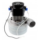 Tangential Vacuum Motor - 5.7" dia - 3 Fans - 120 V - 13.1 A - 1502 W - 465 Airwatts - 136" Water Lift - 91.4 CFM - Lamb / Ametek  116765-00