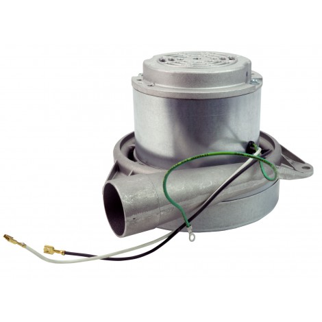 Tangential Vacuum Motor - 7.2" dia - 2 Fans - 120 V - 13 A - 1444 W - 384 Airwatts - 110" Water Lift - 102.7 CFM - Lamb / Ametek  040023