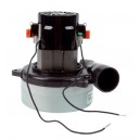 Tangential  Vacuum Motor - 5.7" dia - 2 Fans - 120 V - 11.7 A - 1365 W - 404 Airwatts - 106.7"  Water Lift - 112 CFM - Lamb / Ametek 116472-00 (B)