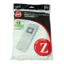Microfilter Bag for Hoover Type Z Vacuum - Pack of 3 Bags - 43655111