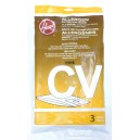 Synthetic Bag for Hoover Central Vacuum Type CV - Pack of 3 Bags