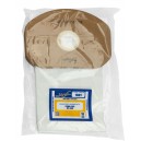 Sac en papier pour aspirateur Powr-Pro BP-600 - paquet de 10 sacs