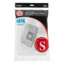 HEPA Microfilter Bag for Hoover Type S Vacuum - Pack of 2 Bags - 59138327