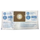 HEPA Microfilter Bag for Hoover Type S Vacuum - Pack of 2 Bags - 59138327