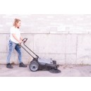 Manual Floor Sweeper - Johnny Vac - 32" (81.3 cm) Cleaning Path -  2 Side Brushes - Tank of 10.5 gal (40 L) - JV320