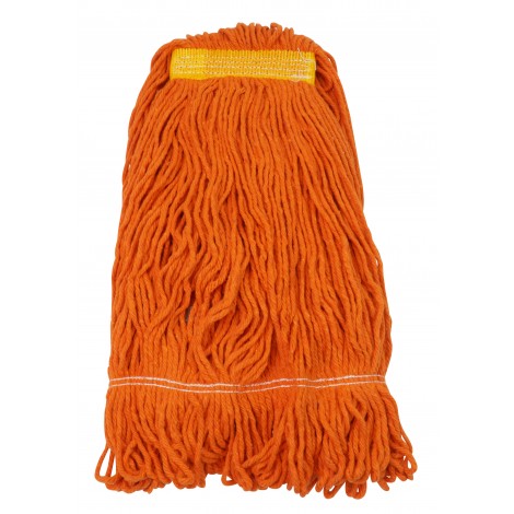 Tête de vadrouille synthétique de rechange - large (680 g / 24 oz) - orange