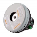 Bypass Vacuum Motor - 5.7" dia - 1 Fan - 120 V - 7A - 827 V - 291 Airwatts - 49.5" Water Lift - 133 CFM - Lamb / Ametek 116196-00 (S)