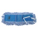 Synthetic Oval Dust Mop - 5" x  24" (12.7 cm x 60.9 cm)  - Blue