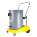 Wet & Dry Commercial Vacuum - Capacity of 15 gal (57 L) - 2 Motors - 10' (3 m) Hose - Metal Wands - Brushes and Accessories Included - Ghibli 15351250210
