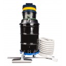 Wet & Dry Commercial Vacuum - 3 Motors - Capacity of 45 Gal (171 L) - with Accessories & Trolley - 50' (15 m) Power Cord