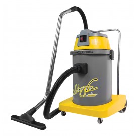 HEPA Certified Commercial Vacuum Cleaner - 8 gal (30 L) Tank Capacity - 10' (3 m) Hose - Metal Wands - Brushes and Accessories Included - Ghibli