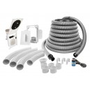 Complete Installation Kit Hide-a-Hose - 40' (12 m) Retractable Hose - for HS5000 Inlet
