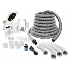 Complete Installation Kit Hide-a-Hose Rapidflex - 60' (18 m) Retractable Hose - for HS5000 Inlet