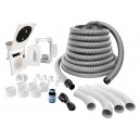 Ensemble complet d'installation Hide-a-Hose Rapidflex - boyau rétractable de 18 m (60') - pour prise HS5000