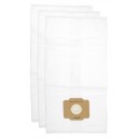 HEPA Microfilter Bag for Central Vacuum Beam, Eureka and Electrolux  - Pack of 3 Bags - 4464