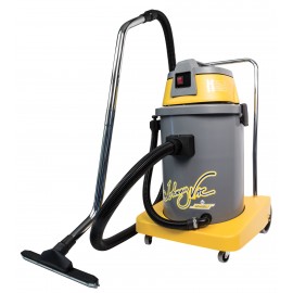 Aspirateur commercial sec et humide - avec boyau de drainage - capacité de capacité de 38 L (10 gal) - boyau de 3 m (10') - manchons en métal - brosses et accessoires inclus - Ghibli 17261250018 - AS400P