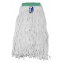 Tête de vadrouille synthétique de rechange - médium (680 g / 24 oz) - blanche