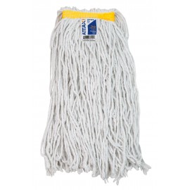 Synthetic String Mop Replacement Head - Extra Large (32 oz / 907 g) - White