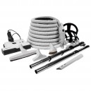 Ensemble pour aspirateur central - boyau électrique de 12 m (40') avec interrupteur marche/arrêt - 110V - Sebo ET1