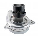 Tangential Vacuum Motor - 7.2" dia - 2 Fans - 120 V - 17 A - 1800 W - 680 Airwatts - 122" Water Lift - 131" CFM - Domel 499.3.701-3
