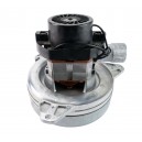 Tangential Vacuum Motor - 7.2" dia - 2 Fans - 120 V - 17 A - 1800 W - 680 Airwatts - 122" Water Lift - 131" CFM - Domel 499.3.701-3