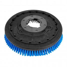 BRUSH 15'' BLUE SOFT WITH CLUTCH PLATE