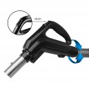 Ensemble d'aspirateur central - Boyau 35' (10 m) avec interrupteur marche/arrêt - Balai à air et brosse à plancher 12" (30 cm) - Mini balai à air et outils multiples - noirs - Manchon télescopique