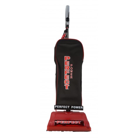 Commercial Vertical Upright Vacuum - 40' (12 m) Power Cord - 13" (33 cm) Cleaning Path - Large Capacity HEPA Bag - Perfect P110