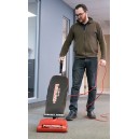 Commercial Vertical Upright Vacuum - 40' (12 m) Power Cord - 13" (33 cm) Cleaning Path - Large Capacity HEPA Bag - Perfect P110