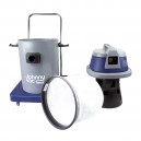 Wet & Dry Commercial Vacuum from Johnny Vac - 10 gal (38 L) Tank Capacity - 8'  (2,5 m) Hose - Metal Wands - Brushes and Accessories Included - Ghibli  - AS400P - JV400