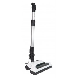 Power Nozzle - 12" (30.5 cm) Cleaning Path - Adjustable Height - Quick Connect Release - White - Flat Belt - Telescopic Wand - Headlight - Roller Brush - Johnny Vac PN33W