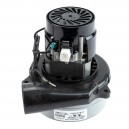 Tangential Vacuum Motor - 5.7" dia - 2 Fans - 24 Volts - 16.2 A - 390 W - 91 Airwatts - 45.8" Water Lift - 67.8 CFM - Epoxy Paint - Lamb / Ametek 116157-00 (B)