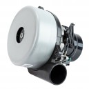 Tangential Vacuum Motor - 5.7" dia - 2 Fans - 24 Volts - 16.2 A - 390 W - 91 Airwatts - 45.8" Water Lift - 67.8 CFM - Epoxy Paint - Lamb / Ametek 116157-00 (B)