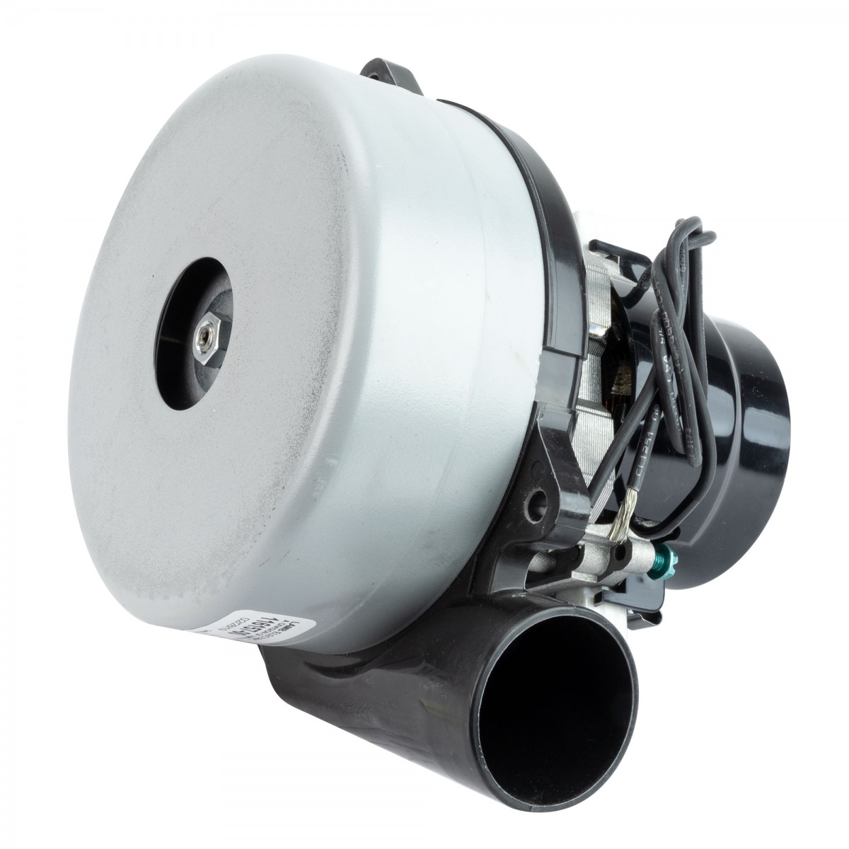 Tangential Vacuum Motor - 5.7 dia - 2 Fans - 24 Volts - 16.2 A - 390 W -  91 Airwatts - 45.8 Water Lift - 67.8 CFM - Epoxy Paint - Lamb / Ametek  116157-00 (B)