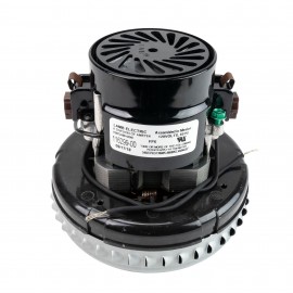 Bypass Vacuum Motor - 5.7" dia - 1 Fan - 120 V - Lamb / Ametek 116299-00 (S)