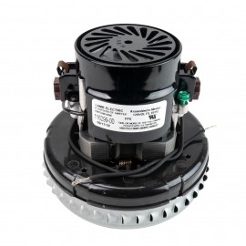 Moteur pour aspirateur "Bypass" - dia 5,7" - 1 ventilateur - 120 V - Lamb / Ametek 116299-00 (S)