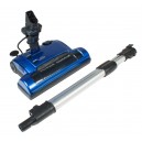 Power Nozzle - 12" (30.5 cm) Cleaning Path - Adjustable Height - Quick Connect Release - Blue - Flat Belt - Telescopic Wand - Headlight - Roller Brush - Johnny Vac PN33BU