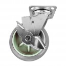 ROUE SWIVEL FREIN PL100 / CART10B