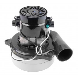 Tangential Vacuum Motor - 5.7" dia - 2 Fans - 120 V - 9.1 A - 1041 W - 300 Airwatts - 91.3" Water Lift - 104 CFM - Lamb / Ametek 116207-00 (B)